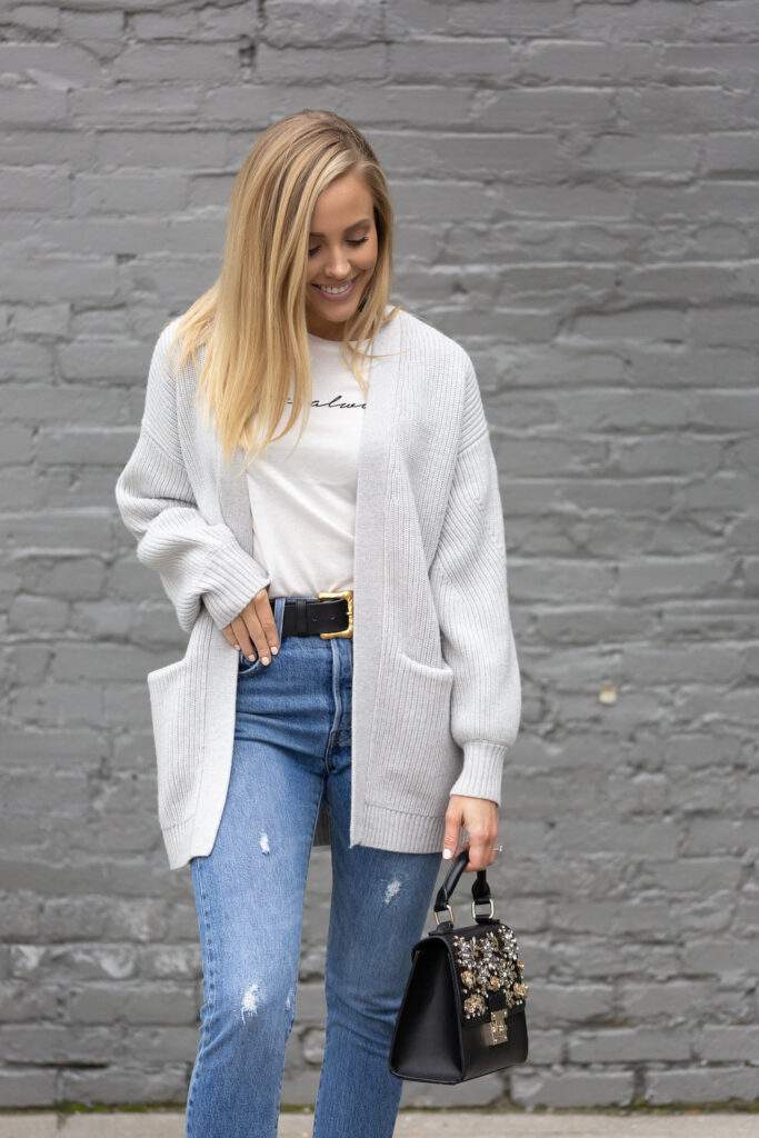 Jeans and a white tee + a life update!
